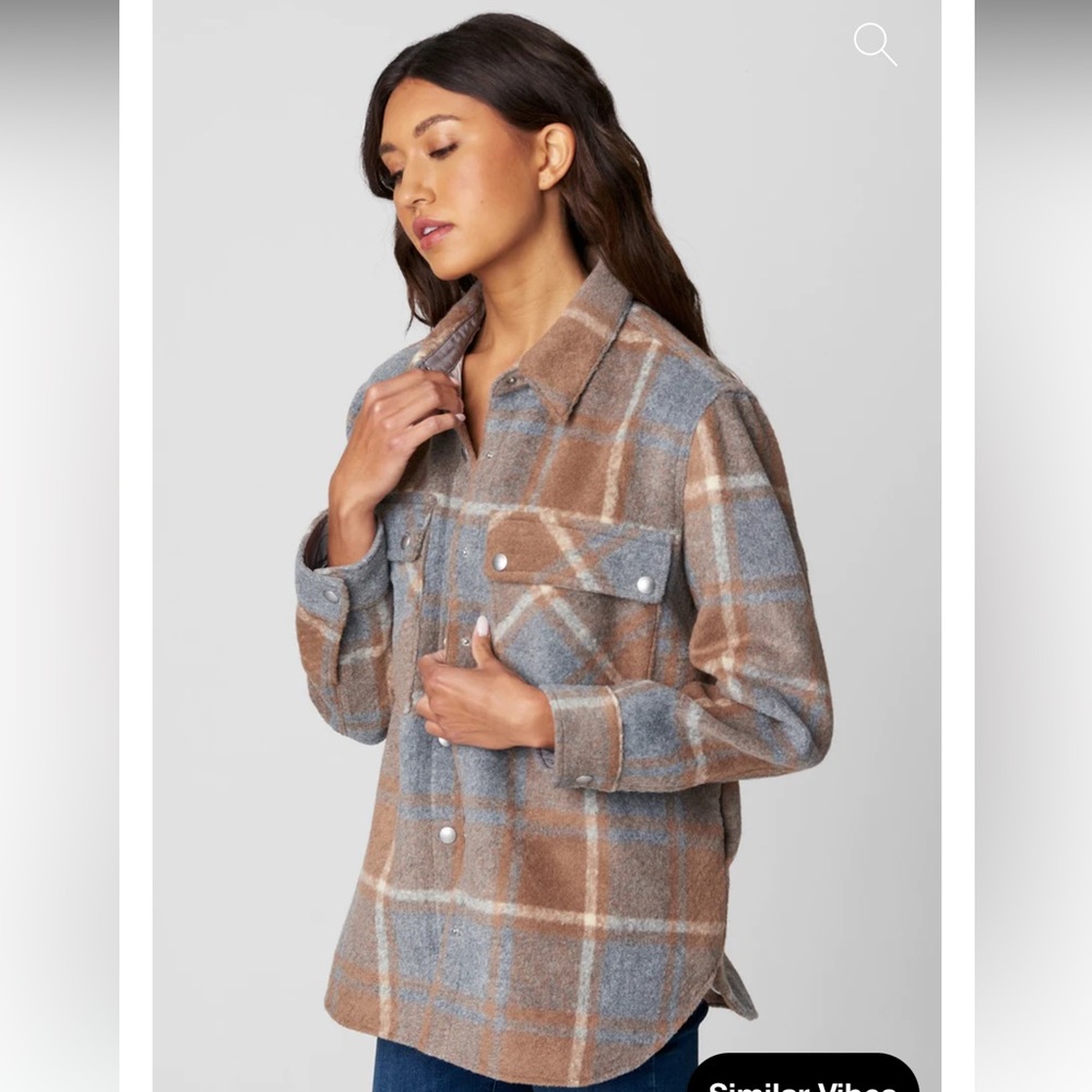 BlankNYC Mountain High Shacket